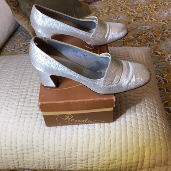 Vintage Renata silver Shoe from 60’s - Picture 2 of 6